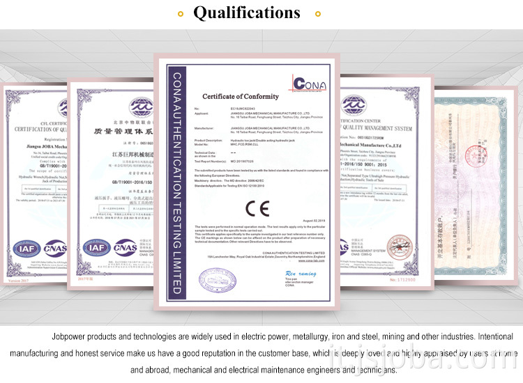 Unità di alimentazione in cemento precompressa unità max pacchetto per tubo idraulico